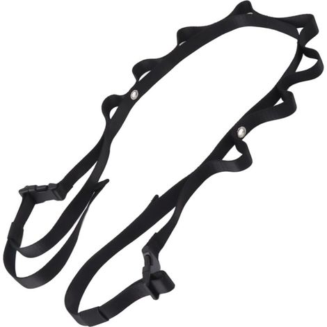 Ceinture Suspendue Ceinture de Rangement Chaîne Suspendue Corde à Linge Accessoires de Voiture 8 Positions de Suspension Acces (1/4)