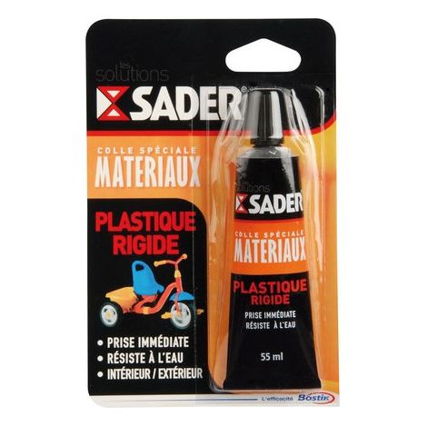 Hartplastikkleber 55ml - Sader