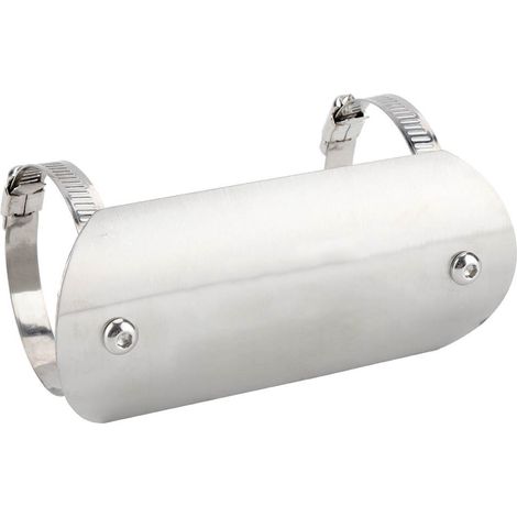 Protection thermique centrale de tuyau d'échappement de moto (SC titane) (1/5)