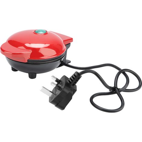 Mini Gaufrier Électrique pour Gaufres et Crêpes - Machine à Pâtisserie Compacte - 220-240V UK Plug (1/5)