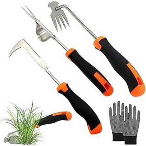 Arracher les mauvaises herbes, outil de désherbage, outils de jardin permettant une élimination efficace des racines et une désherbage précis, ensemble d'outils de jardin, griffe de jardin, pelle de j