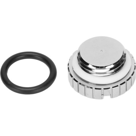 Schwarzer und silberner G1/4-Gewinde-Wasserstoppstopfen mit O-Ring für PC-Flüssigkeitskühlsysteme (1/5)