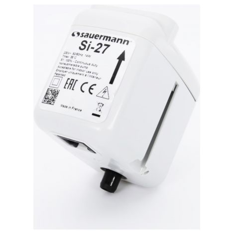 Mini Bomba Condensados Silenciosa ≤20dB  Elevación 10m Aspiración 3m  Caudal 20 l/h  Bomba Evacuación Aire Acondicionado 230V