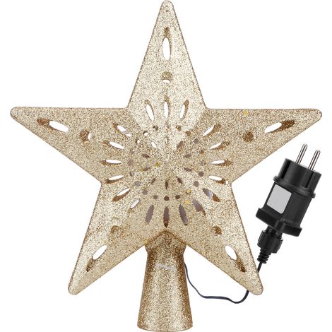 Projecteur de flocons de neige LED rotatif pour sapin de Noël, décoration lumineuse pour la maison, prise UE 220-240 V (1/5)