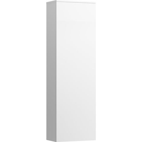 LAUFEN Kartell armario alto, 1 puerta, 4 estantes de cristal, (1/4)