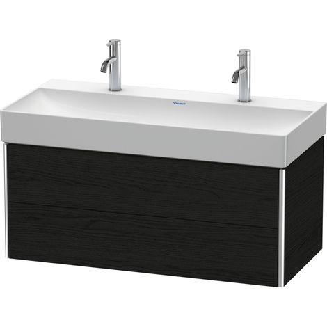 Duravit XSquare Waschtischunterbau wandhängend, 2 Schubkästen, (1/2)