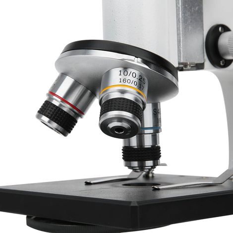 Microscope monoculaire XSP-640X, oculaires WF16X et WF10X, microscope mécanique à grossissement 40X-640X