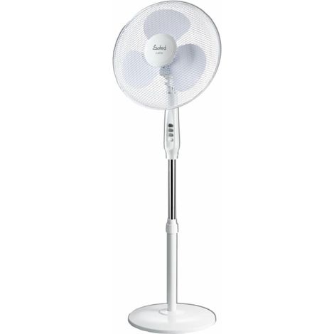 VENTILATORE A PIANTANA PALA 40 BASE ROTONDA 50 WATT MAX STABILITA\' 3 VELOCITA