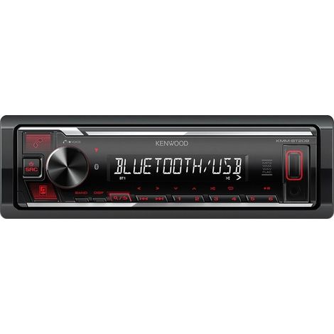 Kenwood KMM-BT209 autoradio Bluetooth noir (1/3)