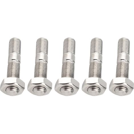 M10x1.25 50mm 5 pièces Turbo vis et écrous, Kit de goujons Turbo pour DSM 1G, EVO110 (1/5)