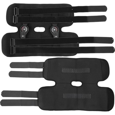 Genouillère réglable courte avec rotule médicale, protection ligamentaire et arthrose, taille S, maintien articulaire ajustable. (1/5)