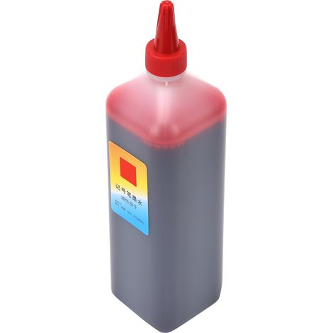 Recharge d'encre pour marqueur permanent, stylo affiche, 200 ml, rouge vif