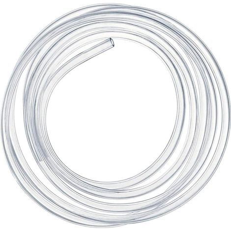 Tuyau PVC - 10 Metres de Tuyau de Pression de Tube, Tube de Silicone de Silicone Tres Souple 5 MM ID x 8 MM OD Tuyau a l'Air, Tuyau d'Oxygène d'Aquarium Tuyau de Carburant, Tuyau d'Huile (1/5)