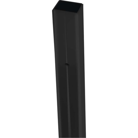 Polysan Zoom Line - Erweiterungsprofil 20 mm, Höhe 1900 mm, für wandhängendes Schwenkprofil, mattschwarz ZL920B