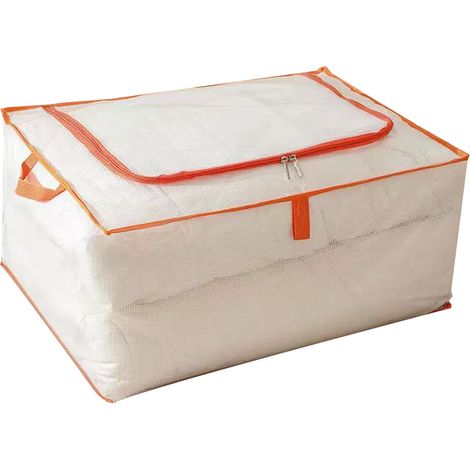Coffre de rangement sous lit,boîte de rangement grande capacité, boîte de rangement couverte et étanche à l'humidité,90L (1/5)