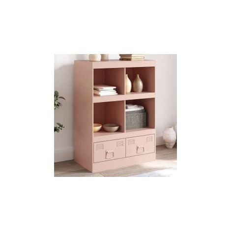 Buffet haut rose 67x39x95 acier (1/5)