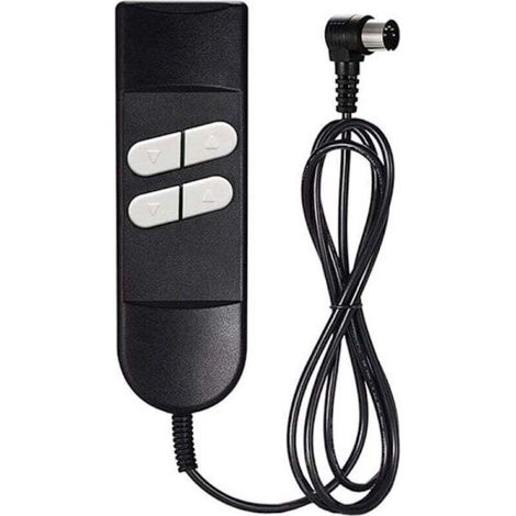 Télécommande pour canapé électrique – 4 boutons, connecteur à 5 broches, compatible avec fauteuils et canapés motorisés (1/5)