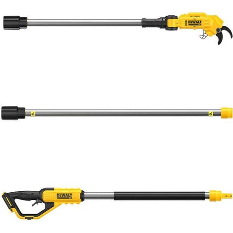 DEWALT 18V XR Podadora de Altura Profesional Corte potente y preciso para ramas altas, Solo herramienta, DCMPP569N-XJ