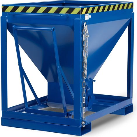 RR Industrietechnik Silowagen Typ RSL 375dm³ stationär RAL 5010 Enzianblau