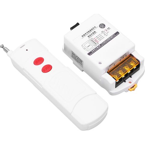 Interrupteur multifonction sans fil intelligent à télécommande RF pour alarme et pompe à eau, 380 V CA (1/5)
