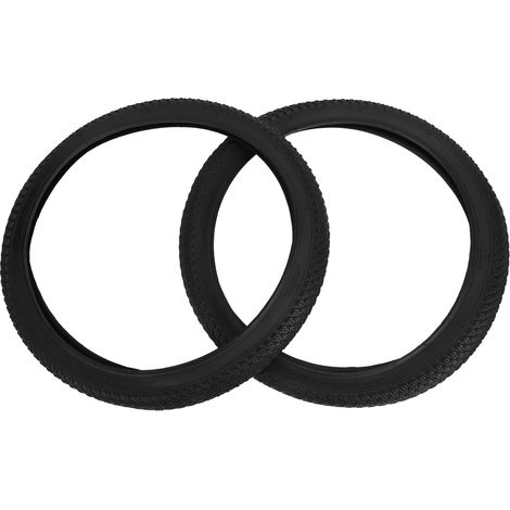 Pneu extérieur 12x2.125, 2 pièces, Anti-déflagrant, antidérapant, épais, remplacement de vélo pour enfants, pour l'équitation (1/5)