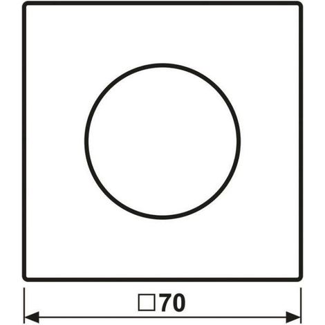 Copertura interruttore Jung ls 1740 sw duroplast 22x10 cm