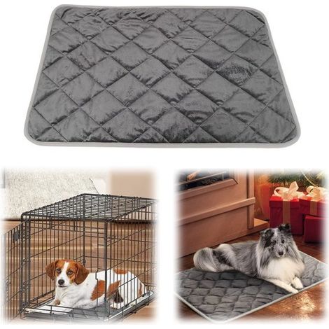 Wärmematte Haustier Schlafdecke Winter Wärmedecke Wärmekissen Rutschfest und strapazierfähig Maschinenwaschbar für kleine Katzen und Hunde (50 x (1/5)