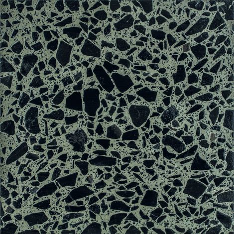Véritable Carreau Terrazzo CRUMBLE GRIGIO - collection TRADIZIONE 40x40 cm boîte de m2 Brossé - Gioia Materia