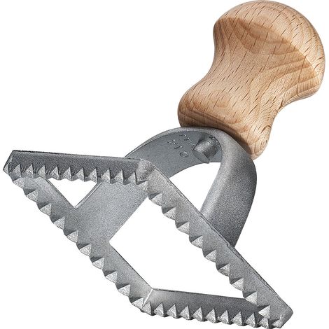 Quadratischer Kuchenprofi Ravioli-Ausstecher, 7 x 7 cm (1/2)