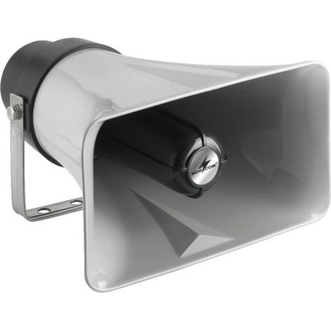 Monacor IT-20 Altoparlante a tromba PA 15 W Grigio 1 pz.