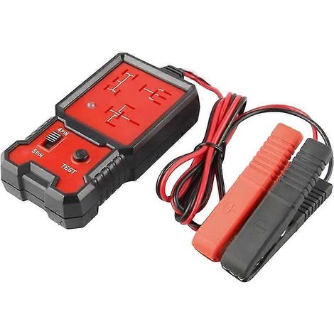Testeur de relais automobiles multifonctionnel, outil de test portable pour la réparation automobile