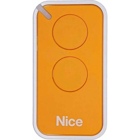 Transmisor Mando a Distancia Original NICE INTI2Y Radio Control INTI Amarillo Amarillo