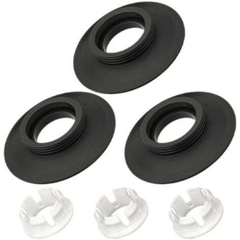 Wasserdichte Silikon-Ablassventildichtung, kompatibel mit Ideal Standard Ersatzteilen, hochelastische schwarze wasserdichte Dichtung SV01967