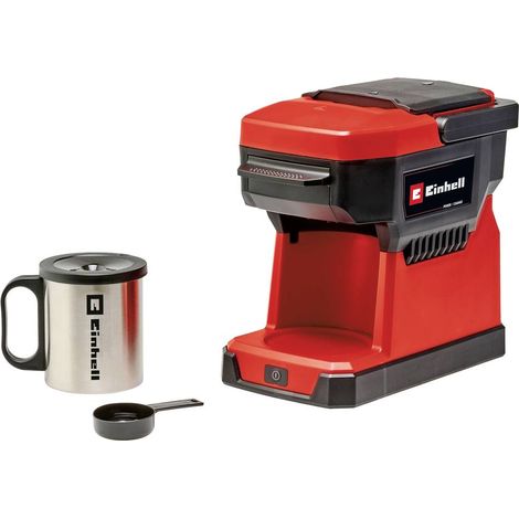 Einhell TE-CF 18 Li-Solo Power X-Change Macchina per il caffè Rosso Capacità tazze=1 funzione macchina caffè (1/6)