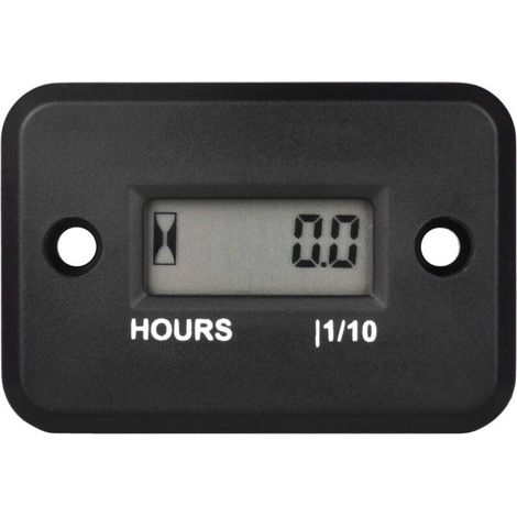 Compteur d'heures inductif numérique,pour l'entretien,conception étanche pour tondeuse à gazon,tronçonneuse,moto,souffleuse à neige (1/4)