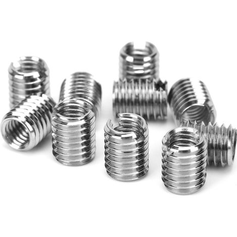 10 pieces for sale, coarse thread repair nuts, specifications: inner M61.0, outer M81.25, length 10mm. (1/5)