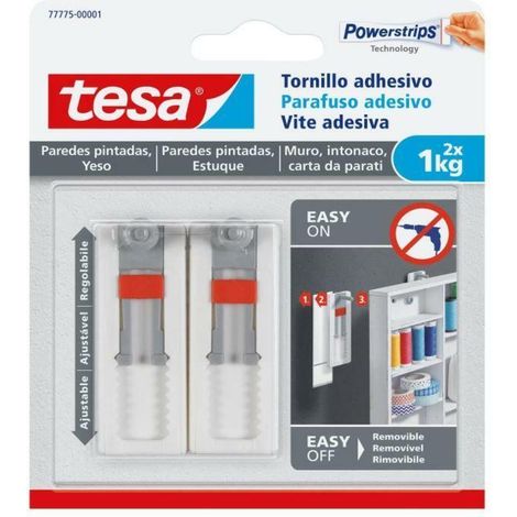 Tesa 2 klebeschrauben+3 streifen 1kg 77775-00001-00
