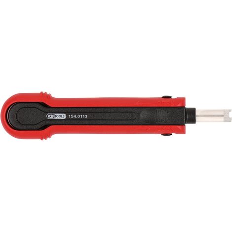 KS-Tools 154.0113 Kabel-Entriegelungswerkzeug für Flachsteckhülsen 0,6 mm (1/5)