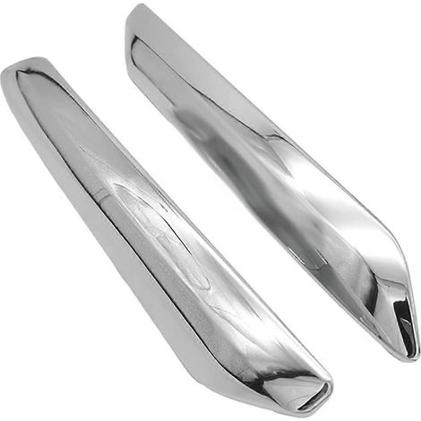 1 paire de baguettes décoratives chromées pour pare-chocs arrière Citroën C5 2009 2010 2011 2012 (1/5)