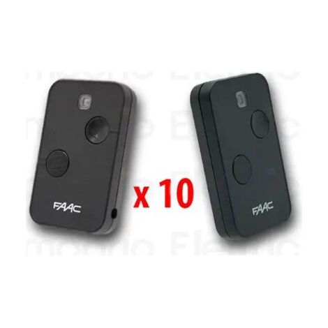 Télécommande FAAC 10 x 2 canaux XT2 433 SLH LR 787007 (1/3)