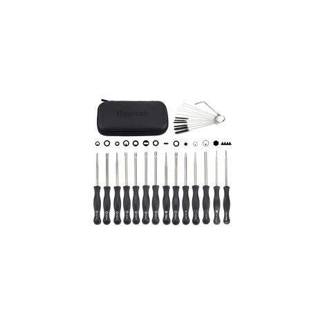 Kit d'outils de réglage de carburateur Hippotech 14 pièces avec vis à tête hexagonale pour petits moteurs deux temps, adapté aux débroussailleuses Poulan, Husqvarna, STIHL et Echo. (1/5)