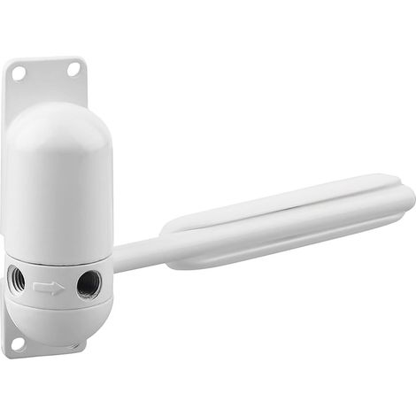Ressort De Porte Automatique Monté(Blanc) En Surface Réglable De Ferme-porte Durable Réglable Pour La Fermeture Automatique
