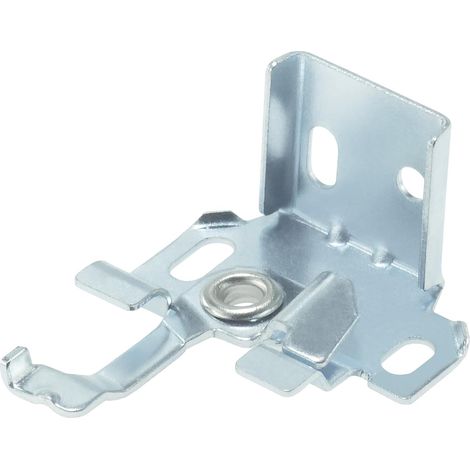 Lot de 10 de 25 mmsupports de fixation robustes pour store romain  Clips de montage en métal robuste pour rail supérieur (1/5)