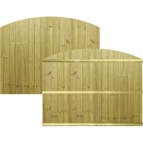 Premier 6ft x 4ft Tongue & Groove Semi-Braced Garden Dome Top Panel