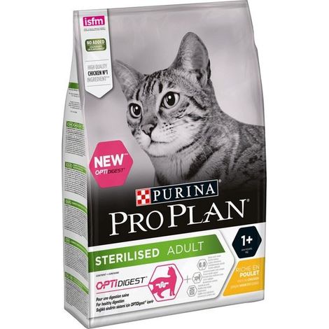 Pro Plan Cat Adult Sterilised OPTIDIGEST Chicken 3kg - 262005