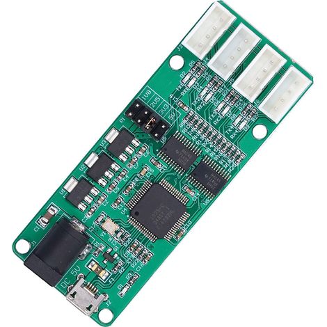 FT4232-4TTL Module USB vers 4 voies TTL FT4232HL UART Module de port série DC 5 V 3,3 V 2,5 V 1,8 V 4 canaux XH2.54