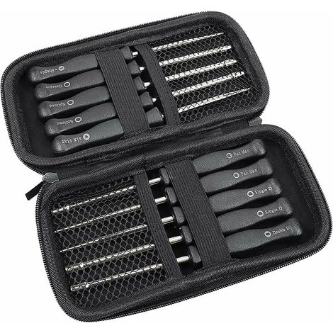 10-teiliges Vergaser-Einstellwerkzeug-Set für gängige 2-Takt-Vergaser-Einstellwerkzeuge für kleine Motortrimmer-Kettensägen