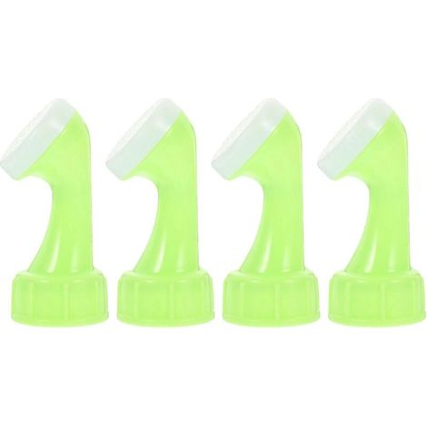 4pcs Bottle Sprinkler Heads for Efficient Watering Easy to Install Bonsai Watering Spouts for Plants and Garden Use with Controlled Water Flow and (1/4)
