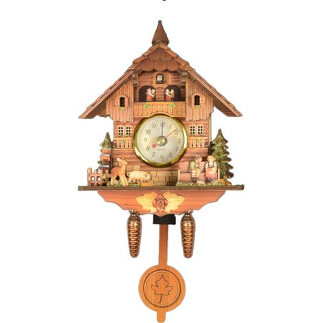 Horloge murale décorative de style campagnard