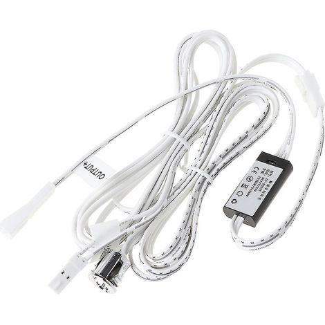 Interrupteur à détecteur de mouvement infrarouge 5 A pour armoire de placard LED, 12 V CC/24 V.